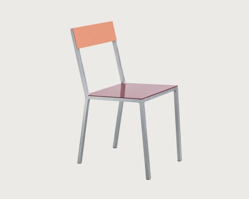 Chaise d'exterieur Alu Chair Burgundy Pink - Bordeau Rose - Muller Van Severen Savannah Bay Gallery Outdoor