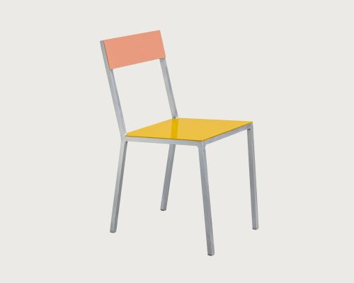 Chaise d'exterieur Alu Chair Curry Pink - Curry Rose Muller Van Severen Savannah Bay Gallery Outdoor