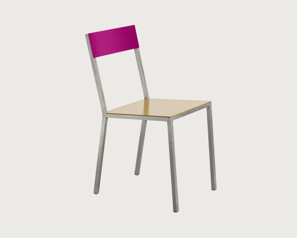 Chaise d'exterieur Alu Chair Curry Purple - Curry Violet Muller Van Severen Savannah Bay Gallery Outdoor