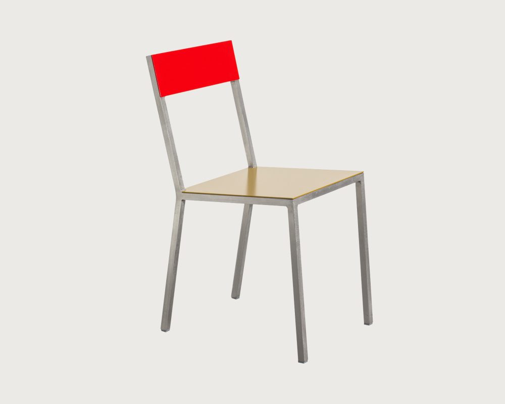 Chaise d'exterieur Alu Chair Curry red - Curry Rouge - Muller Van Severen Savannah Bay Gallery Outdoor