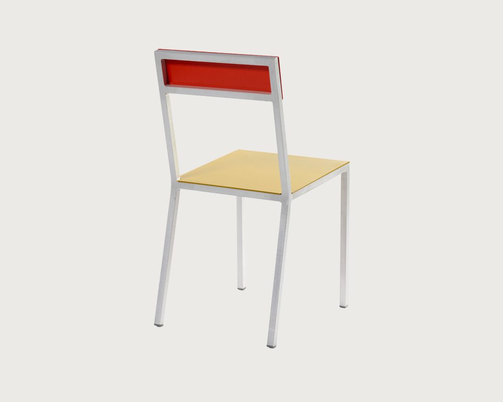 Chaise d'exterieur Alu Chair Curry red - Curry Rouge - Muller Van Severen Savannah Bay Gallery Outdoor-2