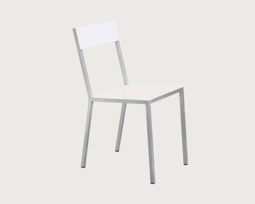 Chaise d'exterieur Alu Chair Ivory White - Ivoire Blanc Muller Van Severen Savannah Bay Gallery Outdoor