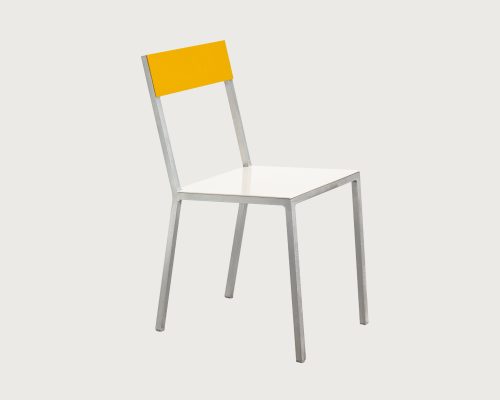 Chaise d'exterieur Alu Yellow White - Jaune Vert - Muller Van Severen Savannah Bay Gallery Outdoor