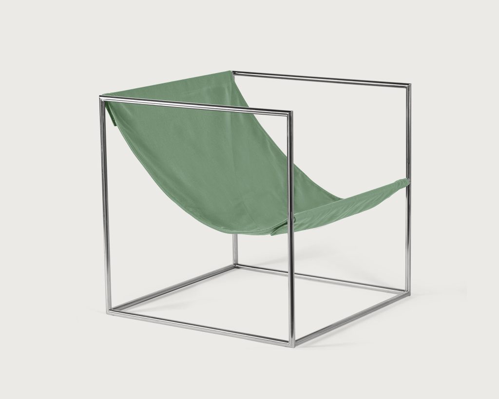 Muller Van Severen-Solo Seat Garden Green Chair-Savannah Bay Gallery Outdoor