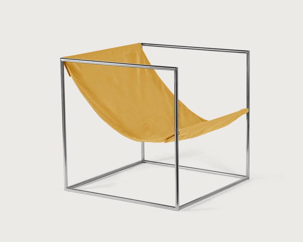 Muller Van Severen-Solo Seat Garden Yellow Chair-Savannah Bay Gallery Outdoor