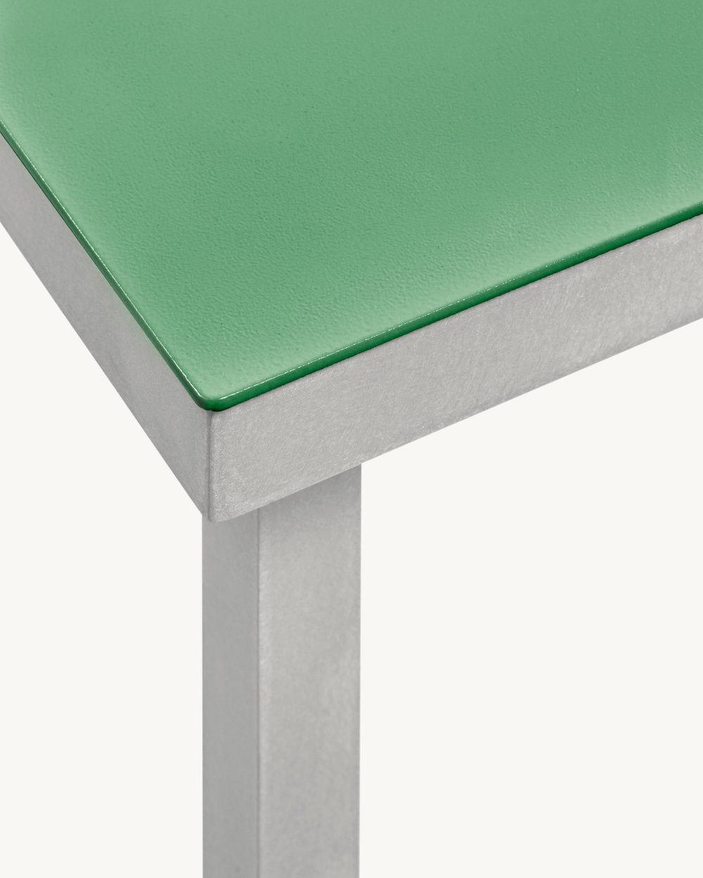 Outdoor Alu Bench Green by Muller Van Severen Savannah Bay Gallery Outdoor