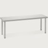 Outdoor Alu Bench Grey by Muller Van Severen Savannah Bay Gallery Outdoor