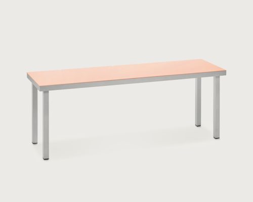 Outdoor Alu Bench Pink by Muller Van Severen Savannah Bay Gallery Outdoor