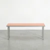 Outdoor Alu Bench Pink by Muller Van Severen Savannah Bay Gallery Outdoor