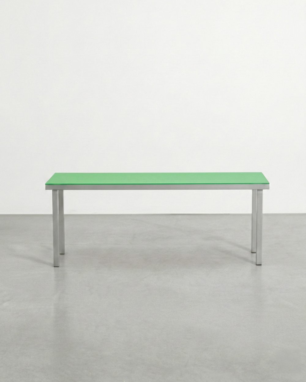Outdoor Alu Bench Green by Muller Van Severen Savannah Bay Gallery Outdoor