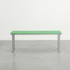 Outdoor Alu Bench Green by Muller Van Severen Savannah Bay Gallery Outdoor