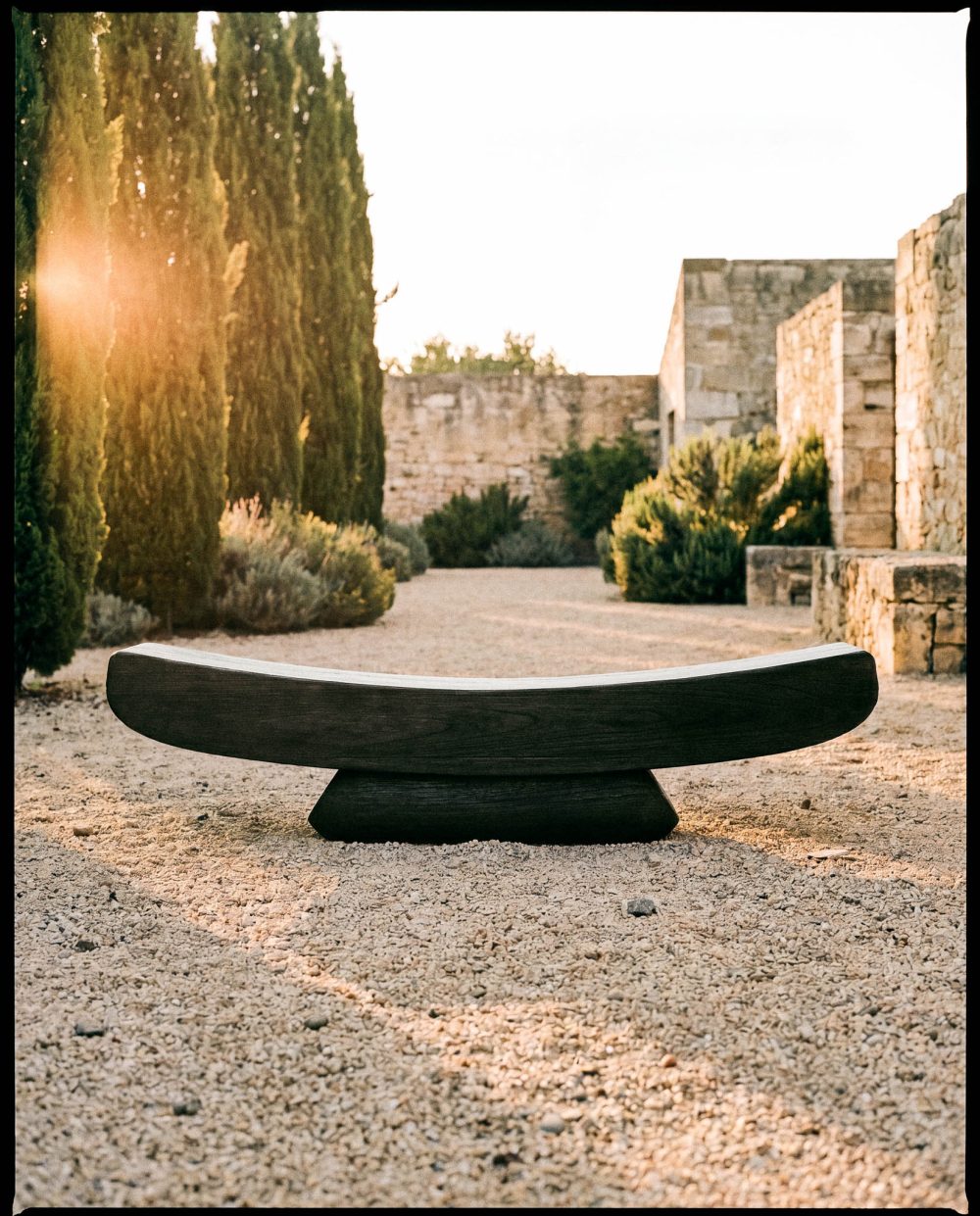 Garden Bench Darka by Carmworks at Savannah Bay Gallery Outdoor-2