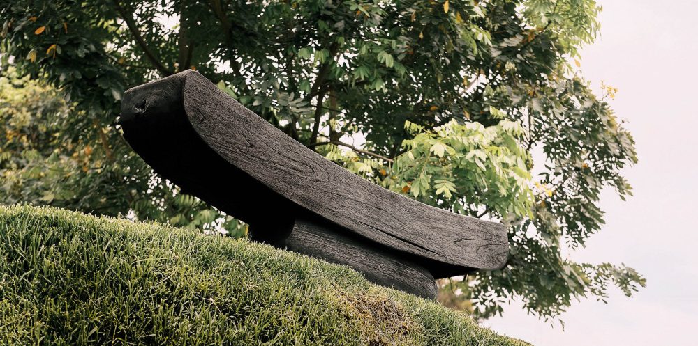 Garden Bench Darka by Carmworks at Savannah Bay Gallery Outdoor-5