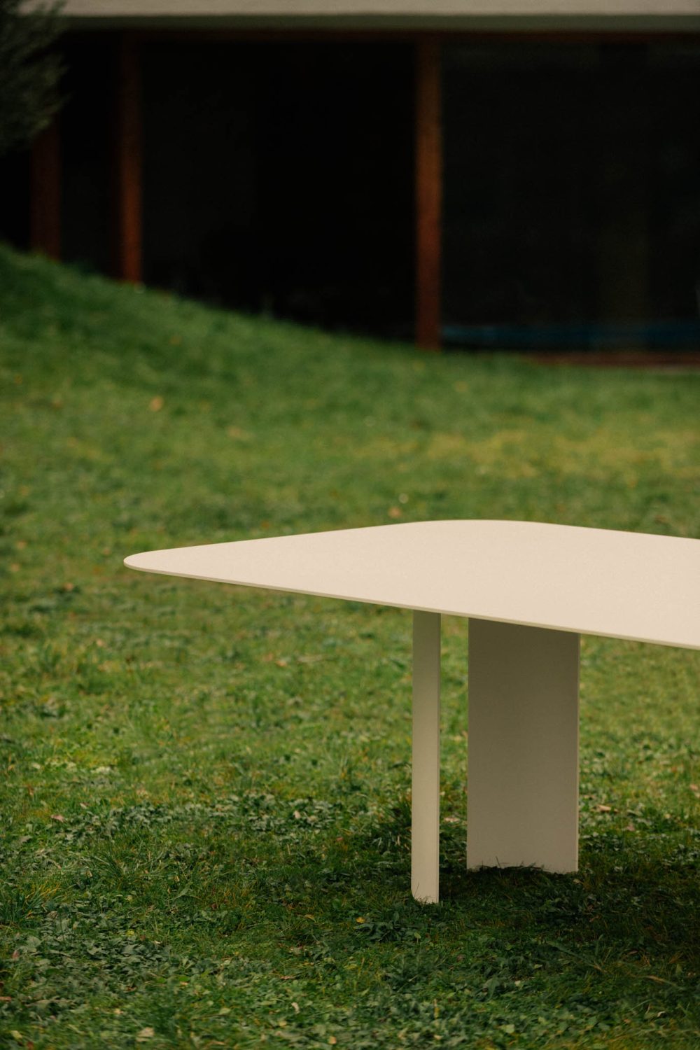 India L Beige Table and Ripa Chairs by RIPA At Savannah Bay Gallery 3
