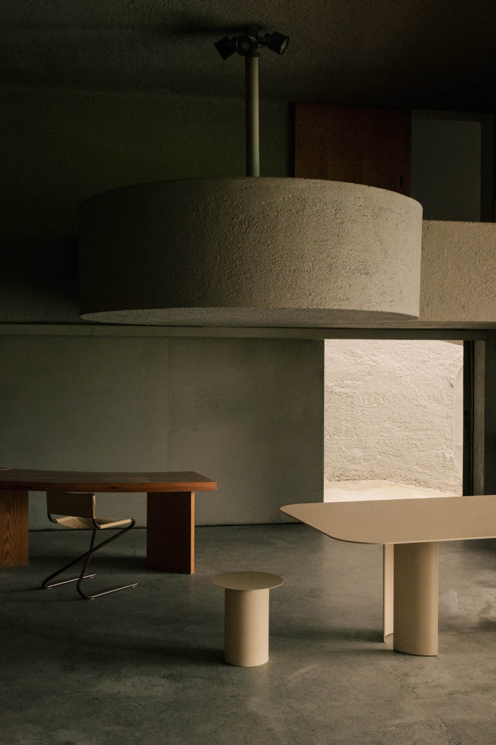 India L Beige Table and Ripa Chairs by RIPA At Savannah Bay Gallery 3