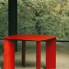 India S Outdoor Table Red Fire by Marco Ripa at Savannah Bay Gallery Outdoor