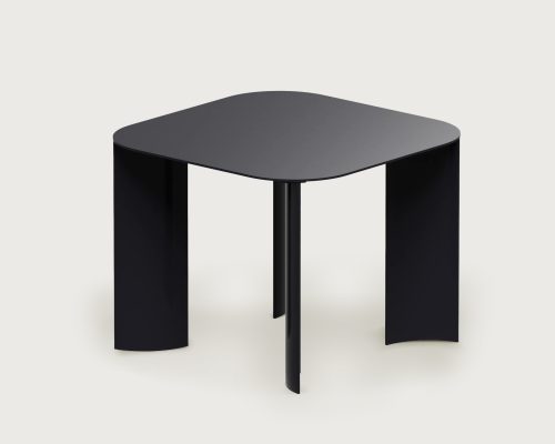 India Outdoor Table S Black Licorice by Marco Ripa at Savannah Bay Gallery Outdoor