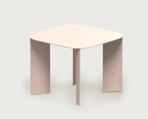 India Outdoor Table S Pink Peach by Marco Ripa at Savannah Bay Gallery Outdoor