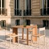 India S Brown Table and Pond Chairs by RIPA At Savannah Bay Gallery