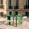 India S Green Table and Pond Chairs by RIPA At Savannah Bay Gallery