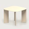 India S Outdoor Table Beige Butter by Marco Ripa at Savannah Bay Gallery Outdoor