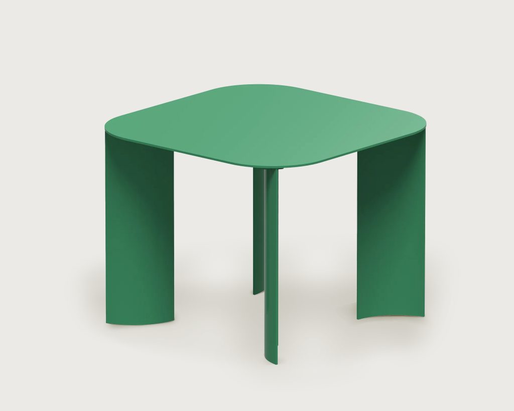 India S Outdoor Table Green Leaf by Marco Ripa at Savannah Bay Gallery Outdoor