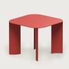 India S Outdoor Table Red Fire by Marco Ripa at Savannah Bay Gallery Outdoor