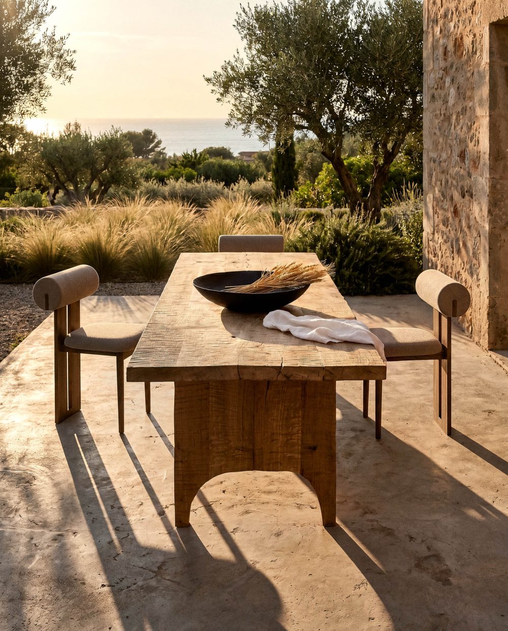 Outdoor Dining Table by SOHA - COXA and Denis Milovanov at Savannah Bay Gallery