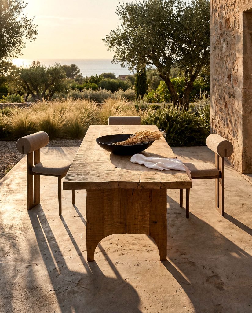 Outdoor Dining Table by SOHA - COXA and Denis Milovanov at Savannah Bay Gallery