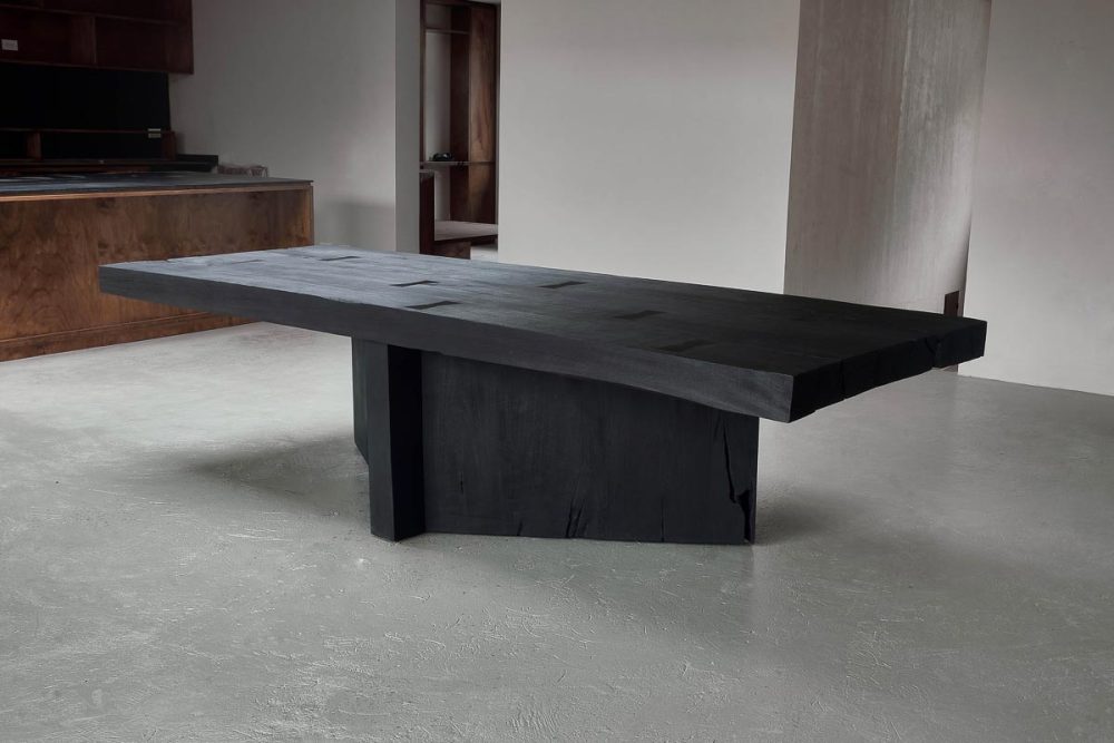 Outdoor Dining Table Acros by Carmworks at Savannah Bay Gallery Outdoor