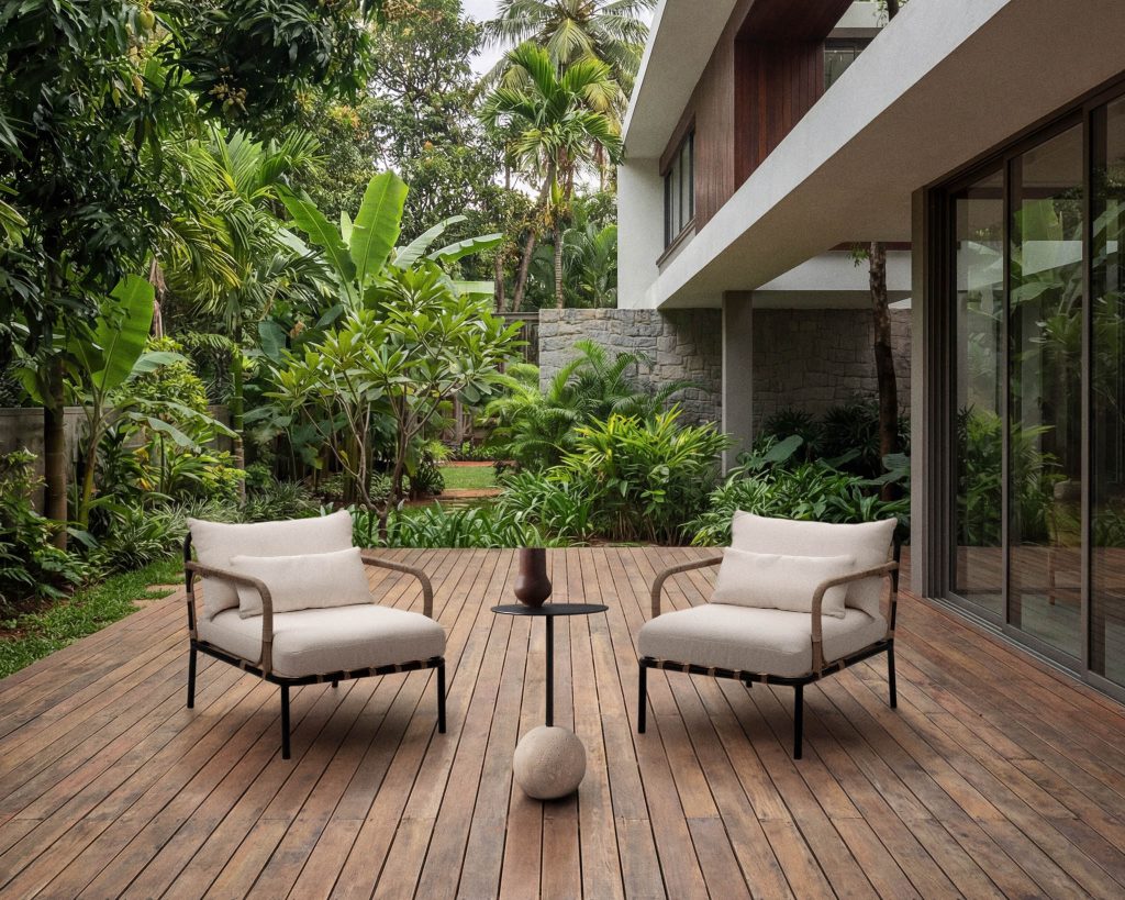 Corten Outdoor Bench 64 by Frama at Savannah Bay Gallery Outdoor-17