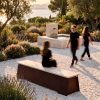 Corten Outdoor Bench 64 by Frama at Savannah Bay Gallery Outdoor-28