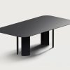 India Outdoor Dining Table L Black by RIPA Savannah Bay Gallery Outdoor