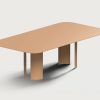India Outdoor Dining Table L Brown by RIPA Savannah Bay Gallery Outdoor