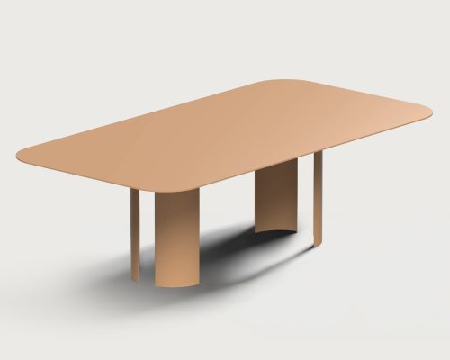 India Outdoor Dining Table L Brown by RIPA Savannah Bay Gallery Outdoor