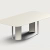 India Outdoor Dining Table L Grey by RIPA Savannah Bay Gallery Outdoor