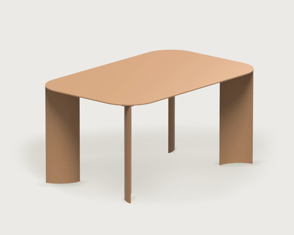 India Outdoor Table M Brown by Marco Ripa at Savannah Bay Gallery Outdoor