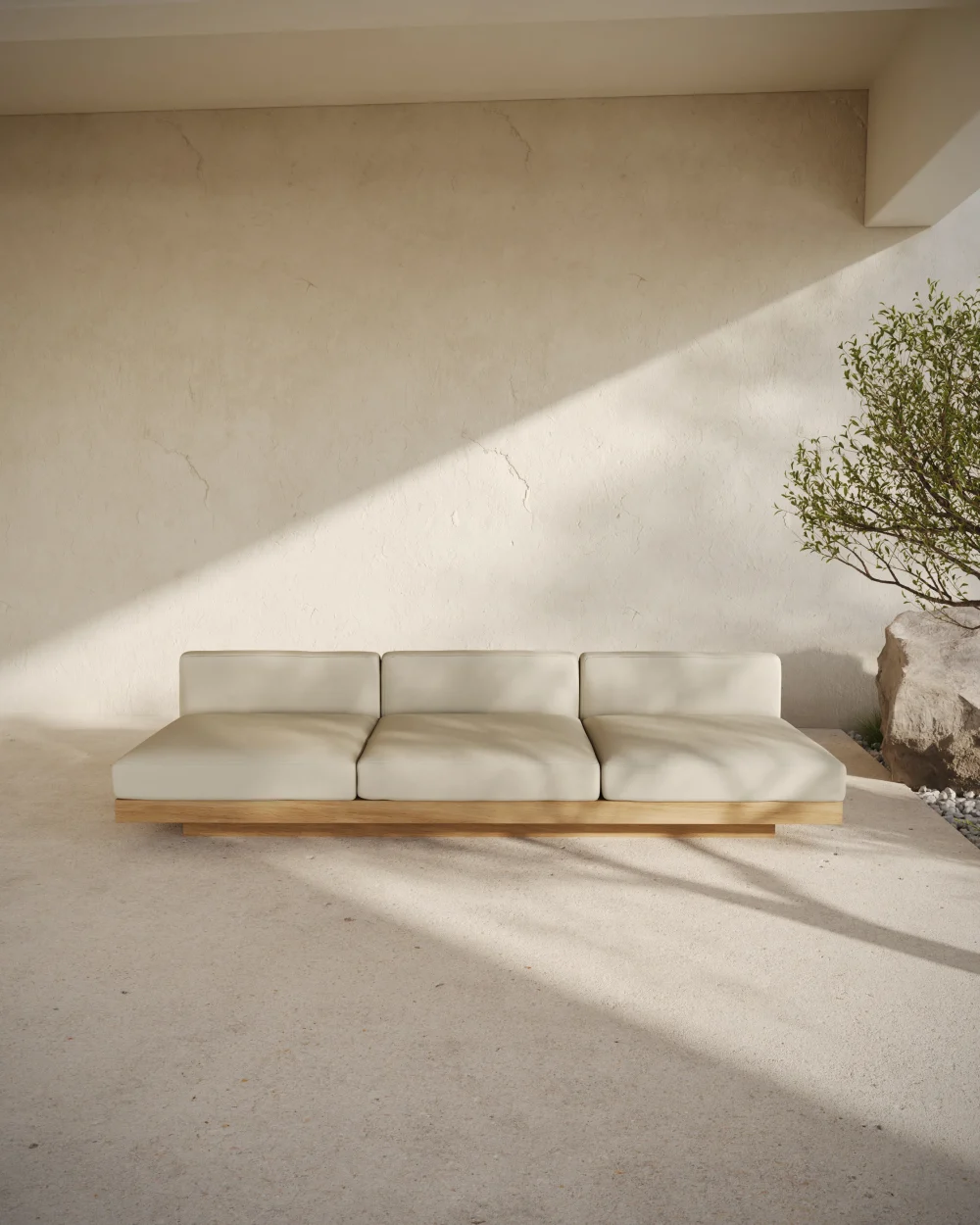 Sofa Rudolph-3 Seat-Vincent Van Duysen-Outdoor-Savannah Bay Gallery