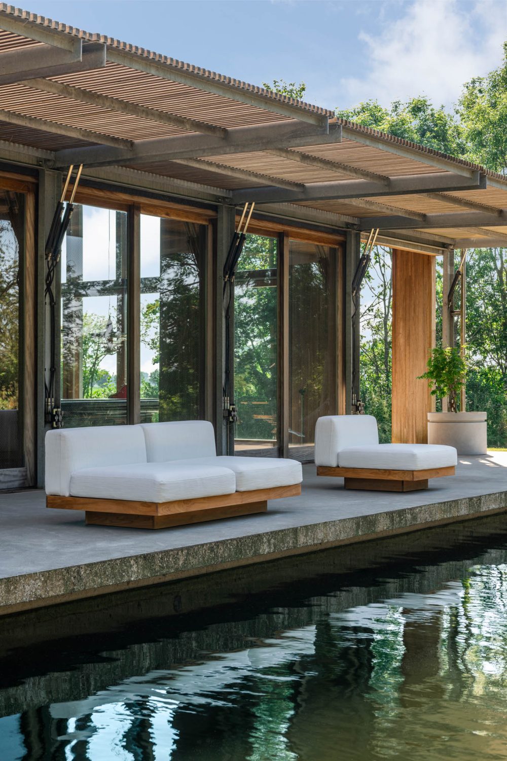 Sofa Rudolph-3 Seat-Vincent Van Duysen-Outdoor-Savannah Bay Gallery-7